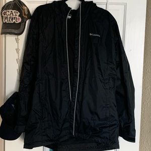 Columbia plus size rain coat
